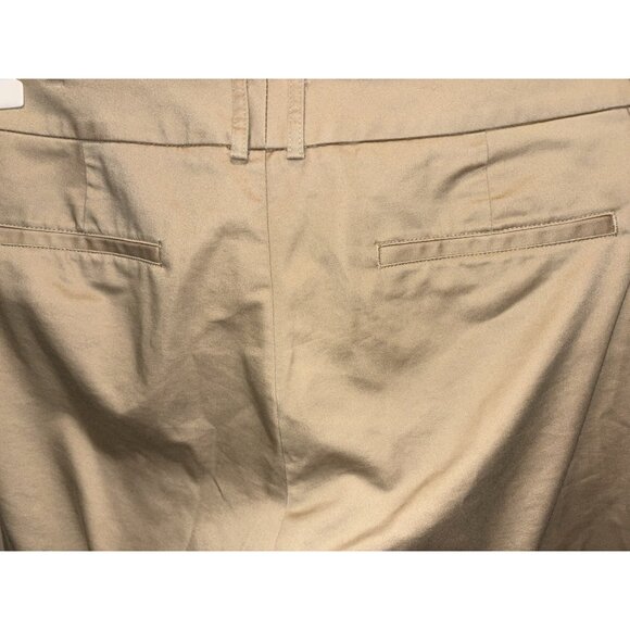 Dockers Stretch Women Size 16 34X22 Capri Pants Beige Stretch Comfy - Picture 7 of 10